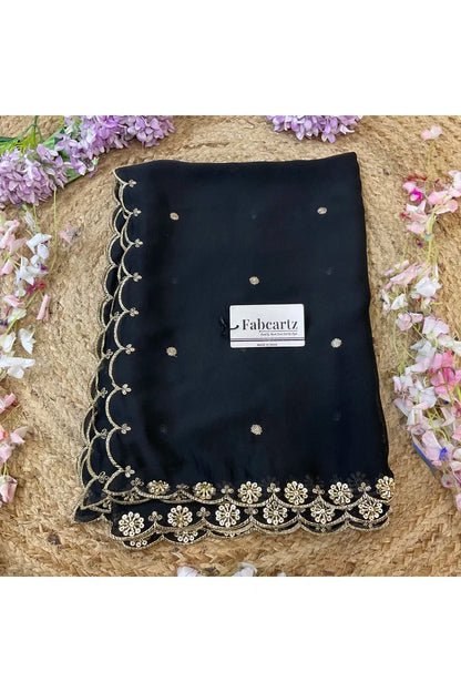 Beautiful Hand work and Beads work Rangoli Dupatta for women | Only Dupatta Dharani Dup