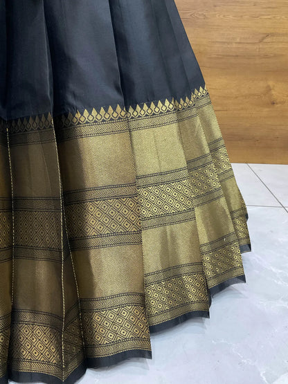 South Indian Festival Traditional Half Saree (NarayanPet)