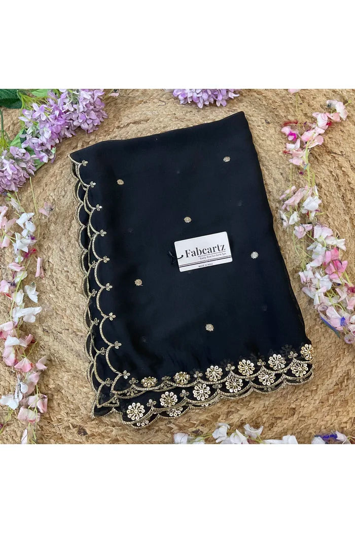 Beautiful Hand work and Beads work Rangoli Dupatta for women | Only Dupatta Dharani Dup