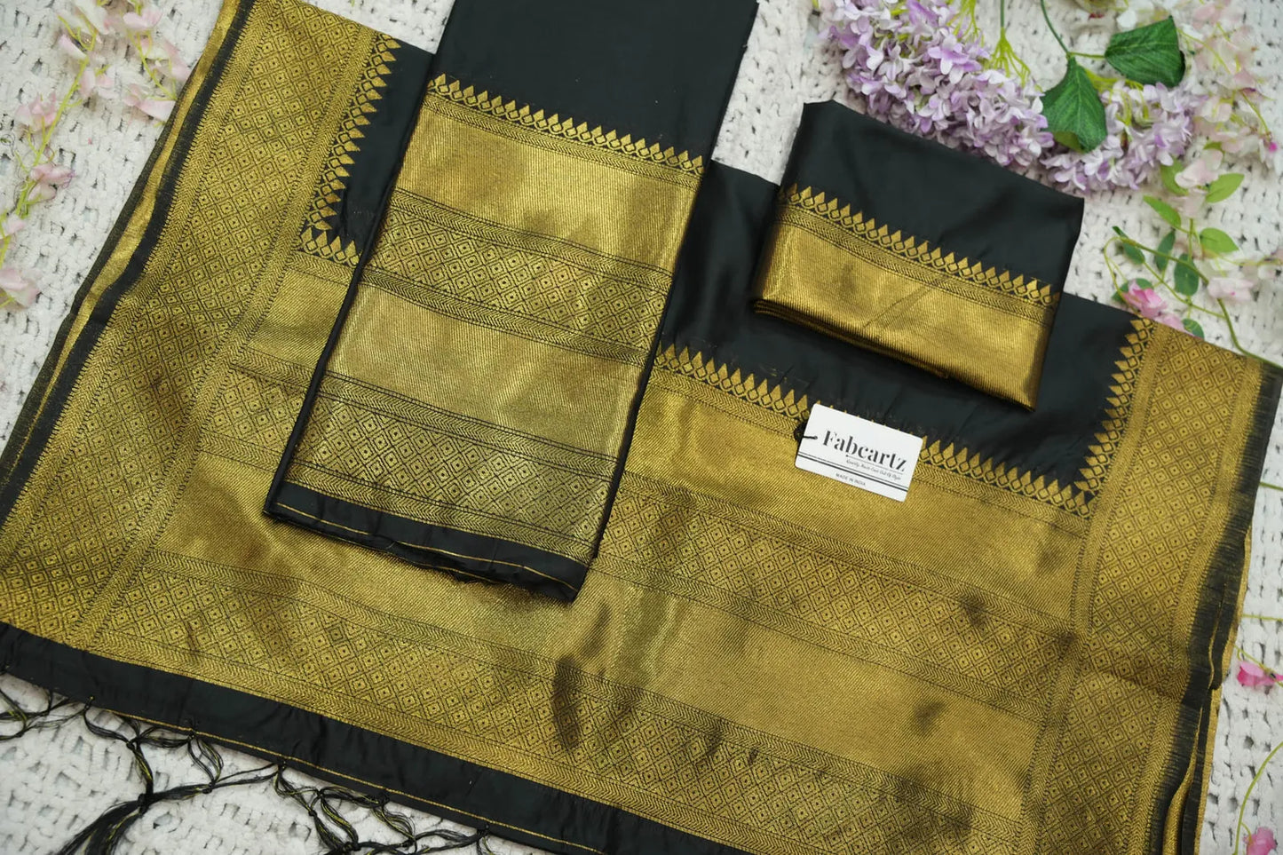 South Indian Festival Traditional Half Saree (NarayanPet)