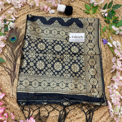 BoxDup Beautiful Jacquard Woven Design Dupatta for women | Only Dupatta