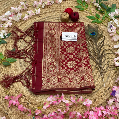 BoxDup Beautiful Jacquard Woven Design Dupatta for women | Only Dupatta