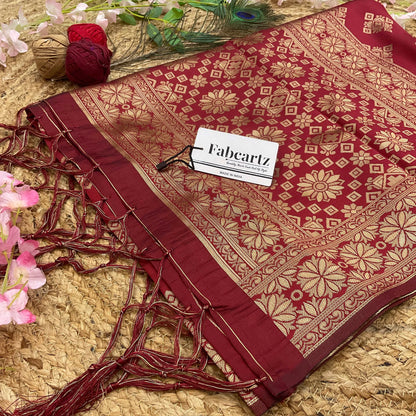 BoxDup Beautiful Jacquard Woven Design Dupatta for women | Only Dupatta