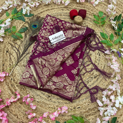 BoxDup Beautiful Jacquard Woven Design Dupatta for women | Only Dupatta