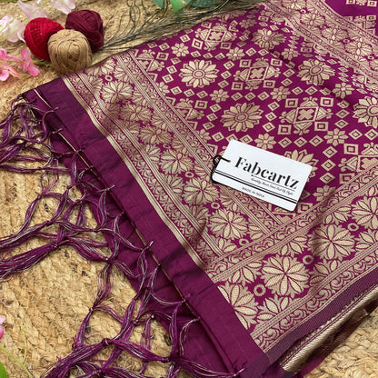 BoxDup Beautiful Jacquard Woven Design Dupatta for women | Only Dupatta