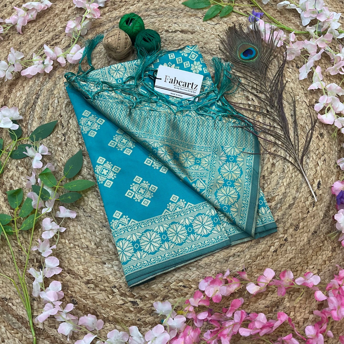 BoxDup Beautiful Jacquard Woven Design Dupatta for women | Only Dupatta