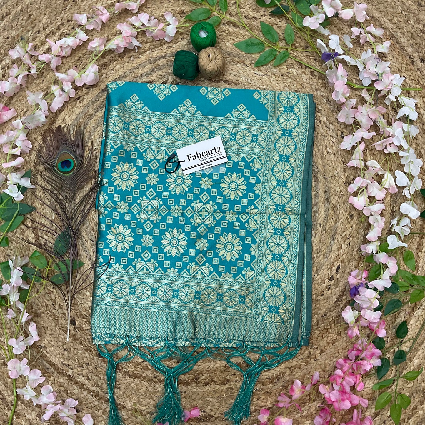 BoxDup Beautiful Jacquard Woven Design Dupatta for women | Only Dupatta