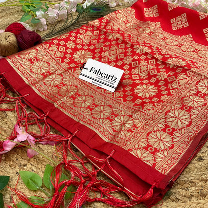 BoxDup Beautiful Jacquard Woven Design Dupatta for women | Only Dupatta