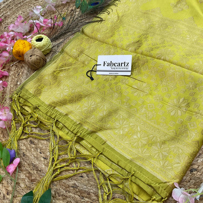 BoxDup Beautiful Jacquard Woven Design Dupatta for women | Only Dupatta
