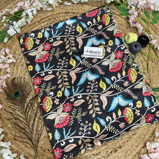ChhayaDup Beautiful Printed with Cutwork Dola Silk Dupatta for women | Only Dupatta