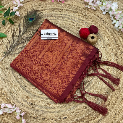 CloverDup Beautiful Jacquard Woven Design Dupatta for women | Only Dupatta