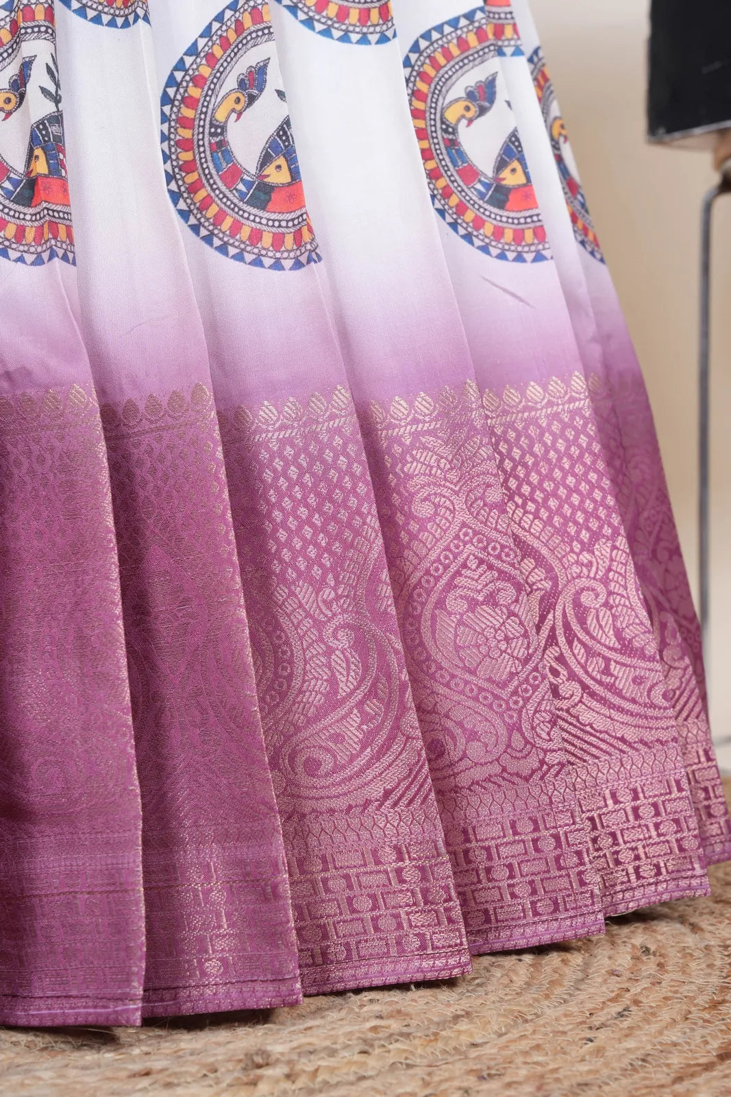 DigitalJacQ South Indian Festival Traditional Half Saree
