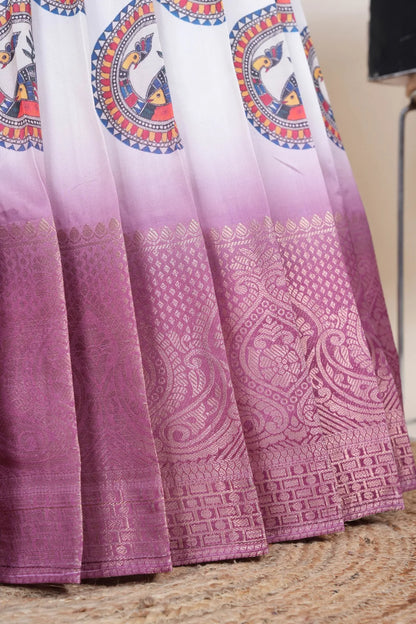 DigitalJacQ South Indian Festival Traditional Half Saree