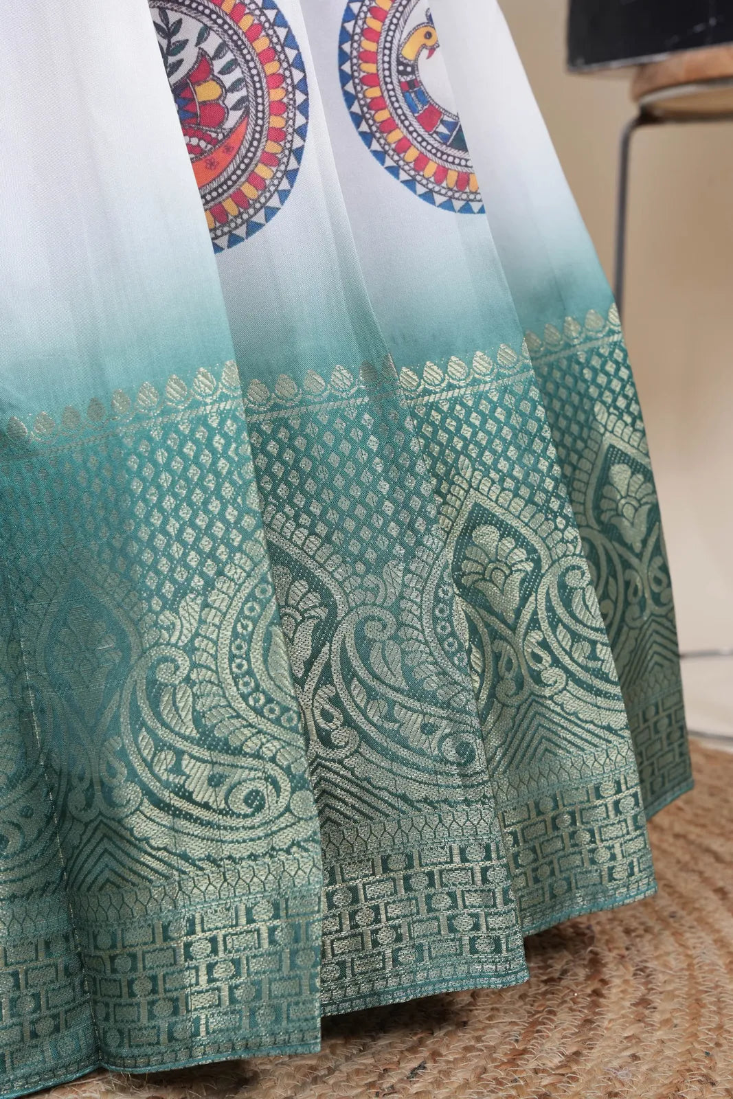 DigitalJacQ South Indian Festival Traditional Half Saree