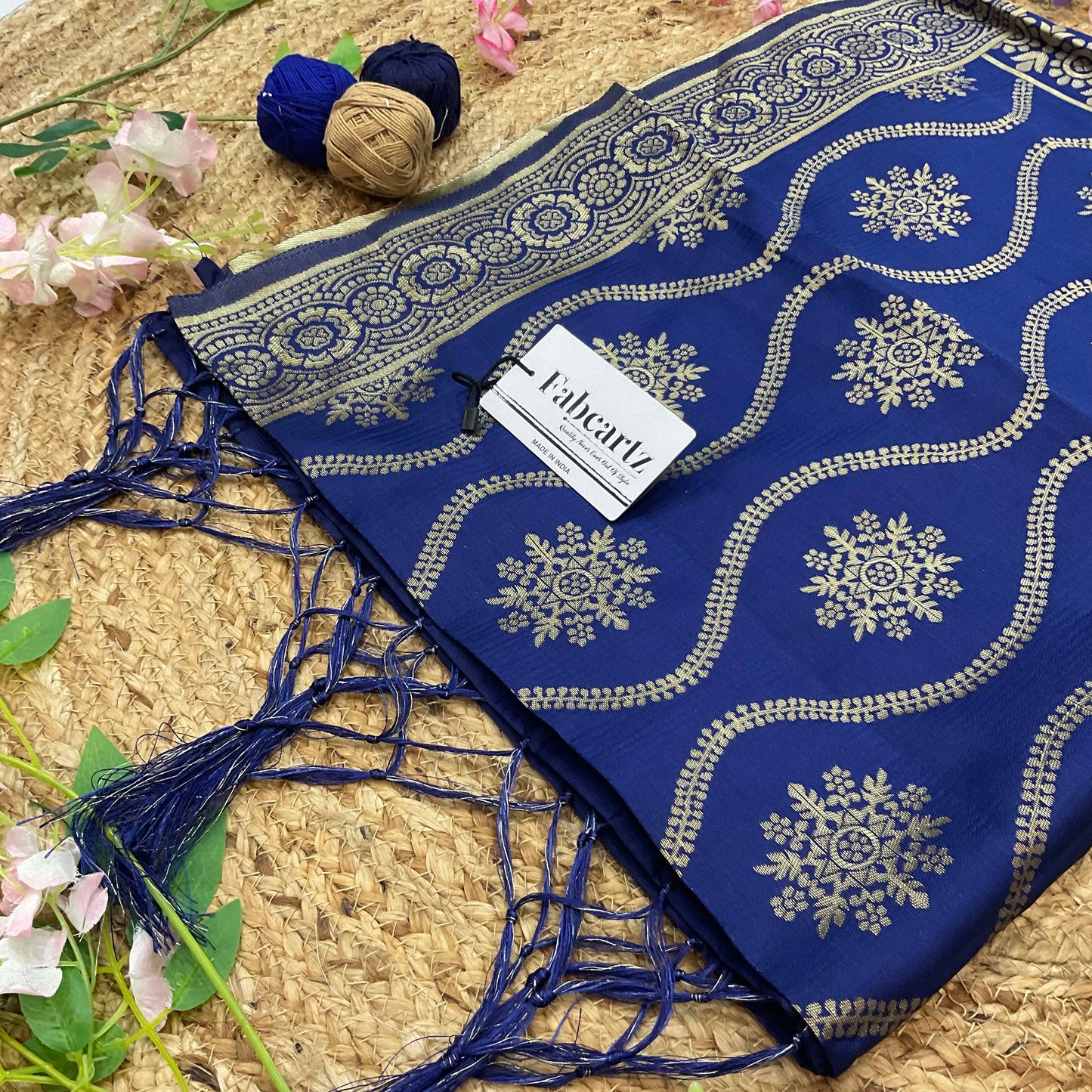 DiberaDup Beautiful Jacquard Woven Design Dupatta for women | Only Dupatta