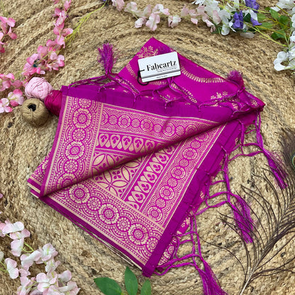 DiberaDup Beautiful Jacquard Woven Design Dupatta for women | Only Dupatta