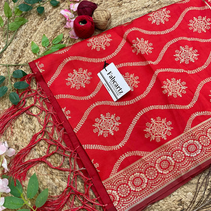 DiberaDup Beautiful Jacquard Woven Design Dupatta for women | Only Dupatta