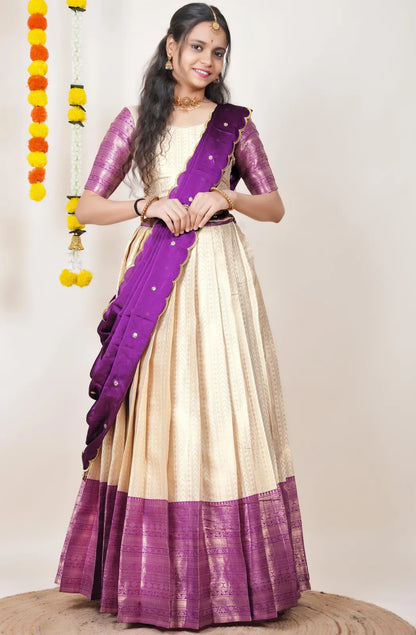 Rehani South Indian Festival Traditional Half Saree