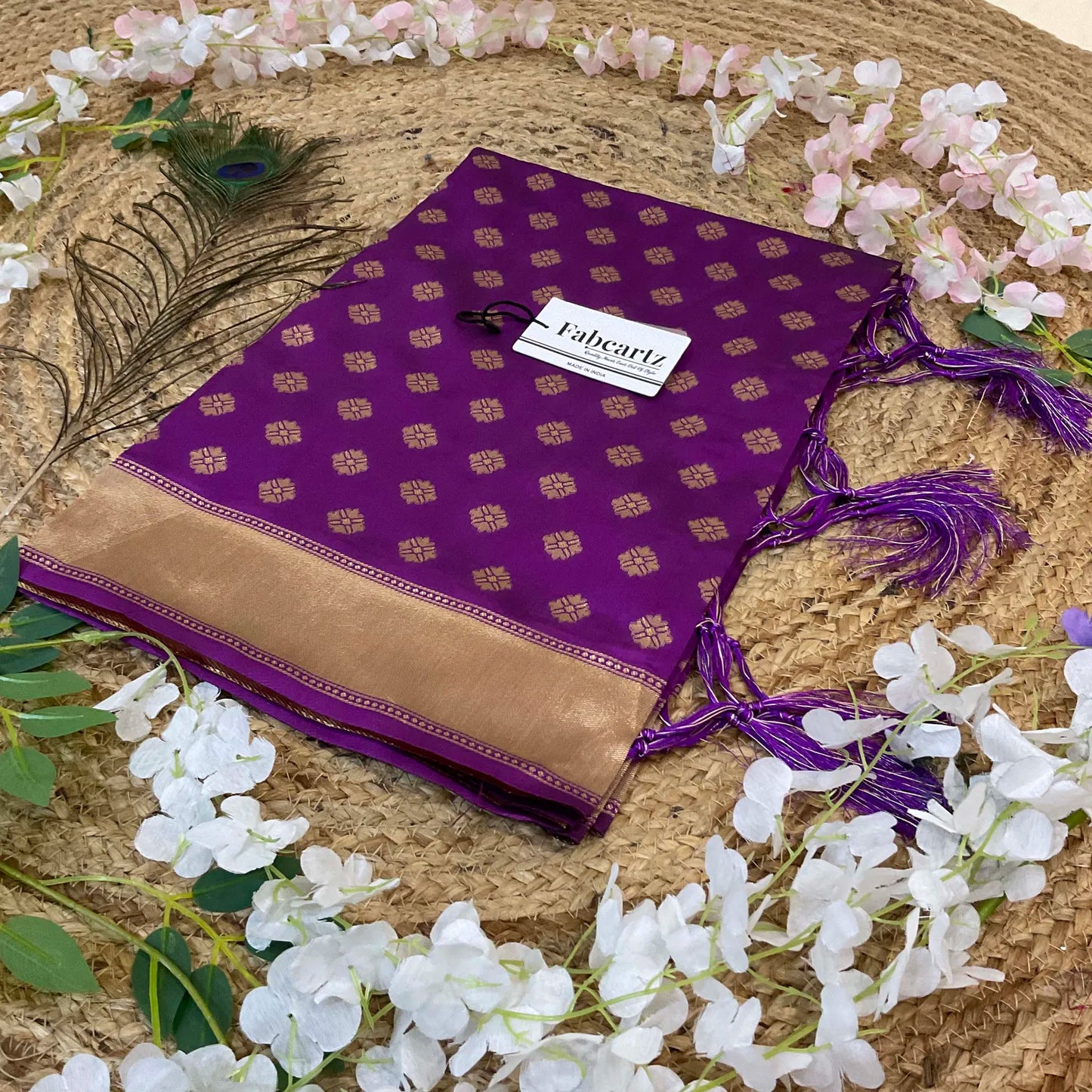 JiyaDup Beautiful Jacquard Woven Design Dupatta for women | Only Dupatta