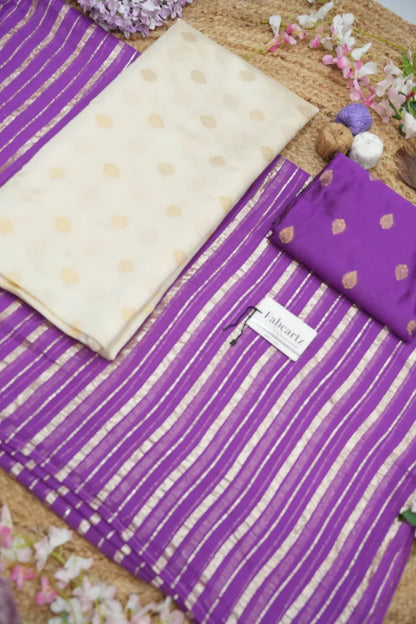 Yamuna South Indian Festival Traditional Half Saree with Embroidered Blouse & Dupatta