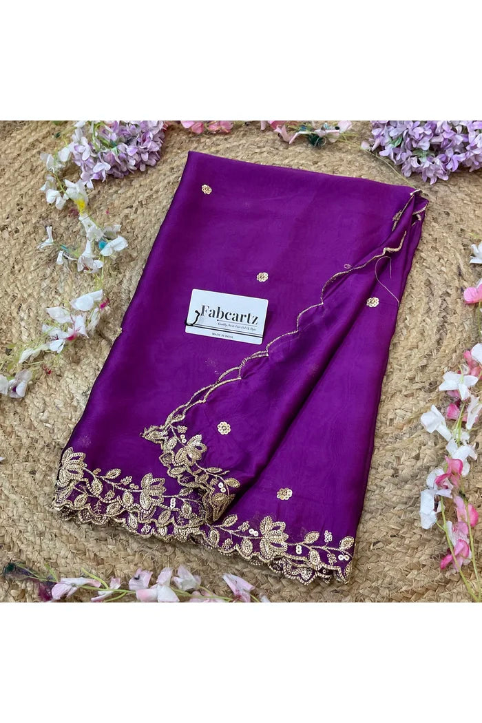 Beautiful Embroidery work Rangoli Dupatta for women | Only Dupatta BiliPatra Dup