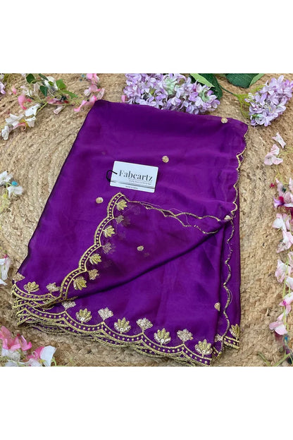 Beautiful Embroidery work Rangoli Dupatta for women | Only Dupatta Juhi Dup