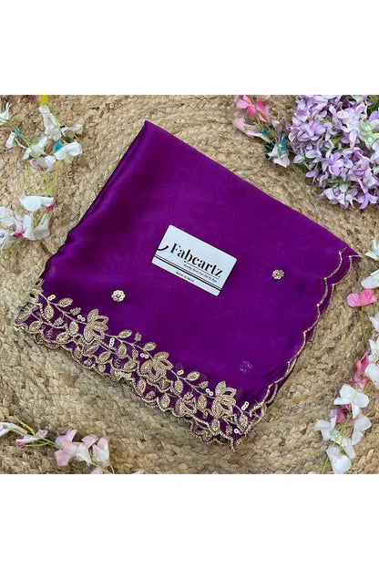 Beautiful Embroidery work Rangoli Dupatta for women | Only Dupatta BiliPatra Dup