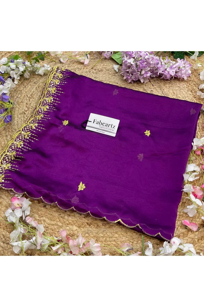 Beautiful Embroidery work Rangoli Dupatta for women | Only Dupatta Kalyani Dup