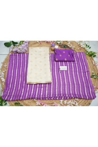 Yamuna South Indian Festival Traditional Half Saree with Embroidered Blouse & Dupatta