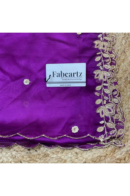Beautiful Embroidery work Rangoli Dupatta for women | Only Dupatta BiliPatra Dup