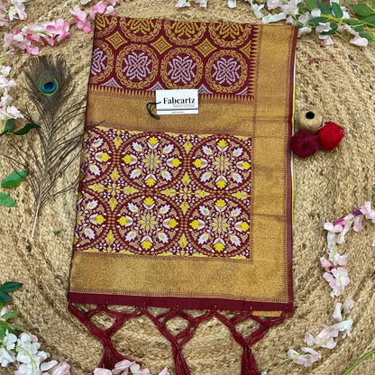 GolGolDup Beautiful Jacquard Woven Design Dupatta for women | Only Dupatta