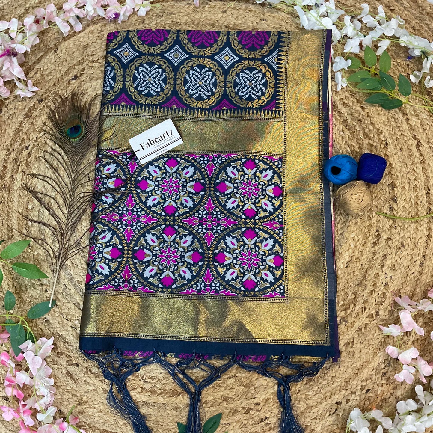 GolGolDup Beautiful Jacquard Woven Design Dupatta for women | Only Dupatta