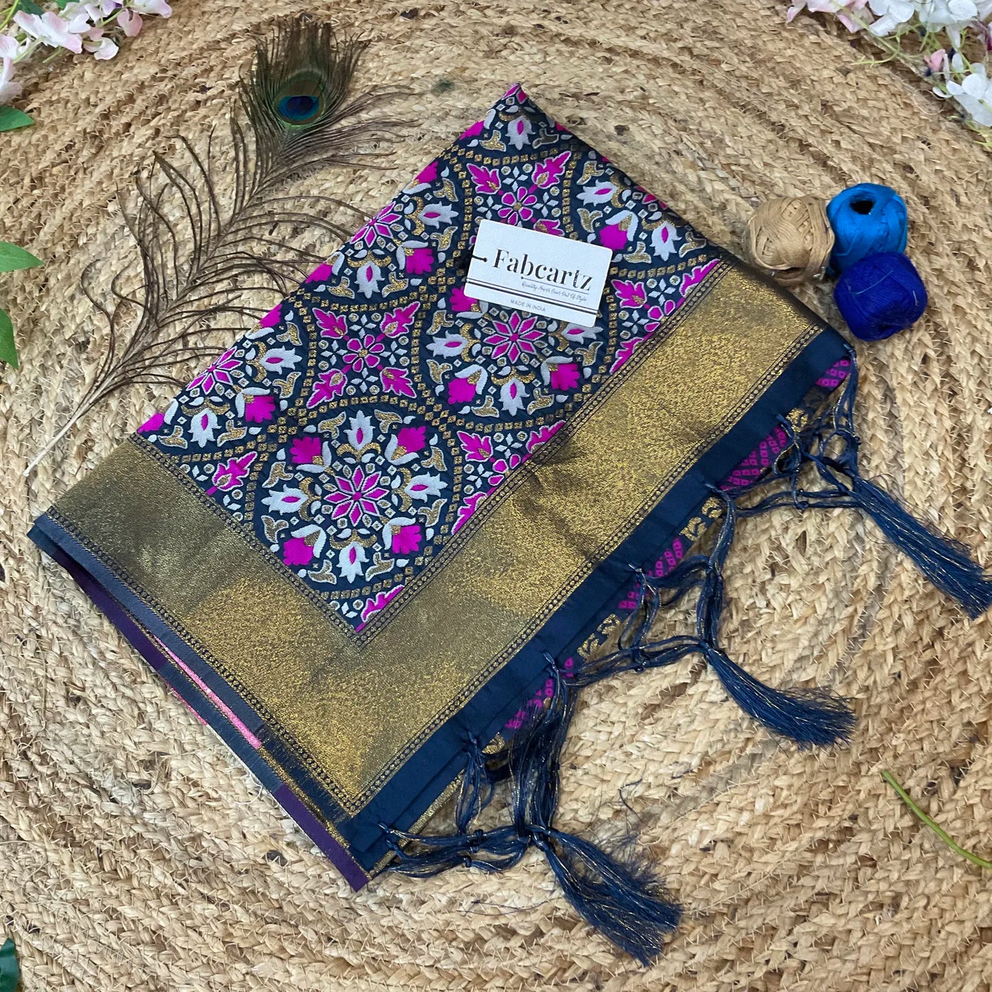 GolGolDup Beautiful Jacquard Woven Design Dupatta for women | Only Dupatta