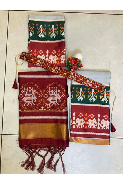 దక్షిణ భారత పండుగ సాంప్రదాయ హాఫ్ చీర (అవని) 