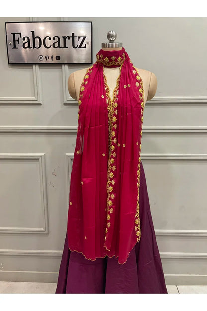 Beautiful Embroidery work Rangoli Dupatta for women | Only Dupatta Juhi Dup