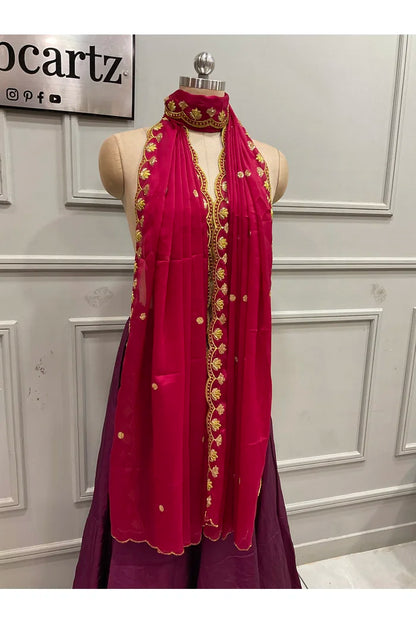 Beautiful Embroidery work Rangoli Dupatta for women | Only Dupatta Juhi Dup