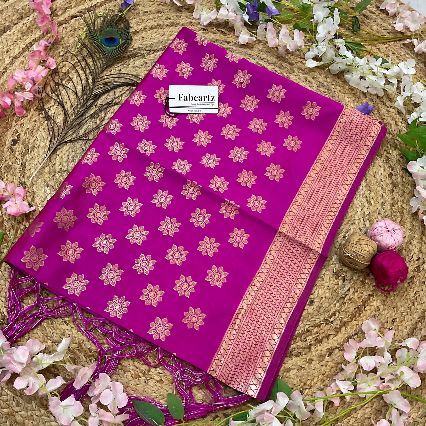 KalashDup Beautiful Jacquard Woven Design Dupatta for women | Only Dupatta