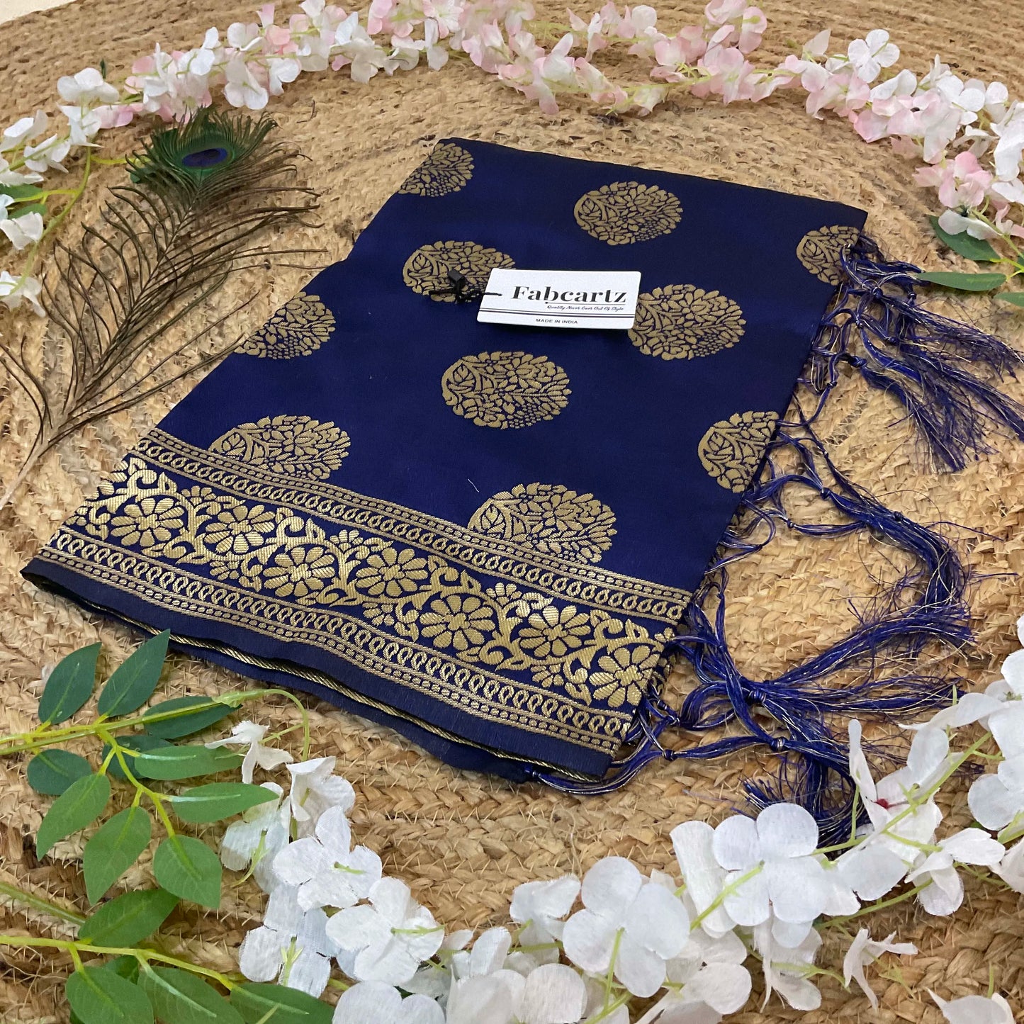 KamalDup Beautiful Jacquard Woven Design Dupatta for women | Only Dupatta