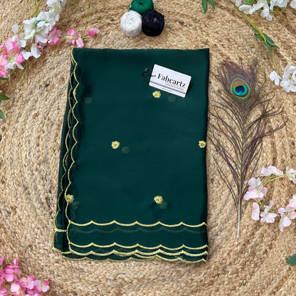 KomalDup Beautiful Embroidery work Rangoli Dupatta for women | Only Dupatta
