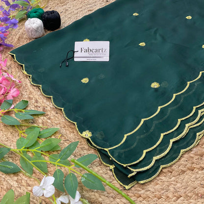 KomalDup Beautiful Embroidery work Rangoli Dupatta for women | Only Dupatta