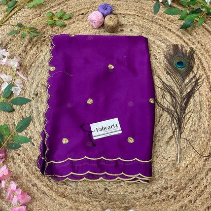 KomalDup Beautiful Embroidery work Rangoli Dupatta for women | Only Dupatta