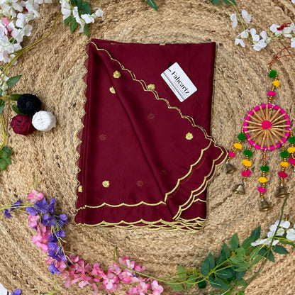 KomalDup Beautiful Embroidery work Rangoli Dupatta for women | Only Dupatta