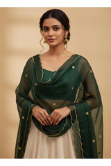 Beautiful Embroidery work Rangoli Dupatta for women | Only Dupatta Komal Dup