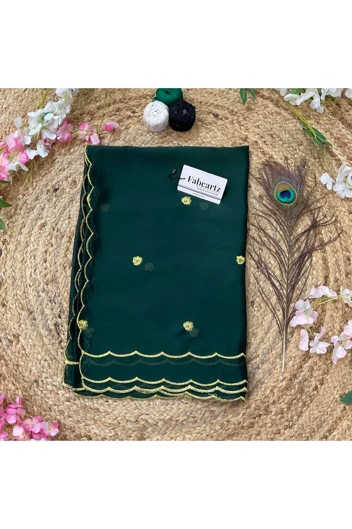 Beautiful Embroidery work Rangoli Dupatta for women | Only Dupatta Komal Dup