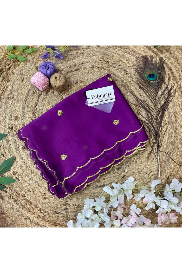 Beautiful Embroidery work Rangoli Dupatta for women | Only Dupatta Komal Dup