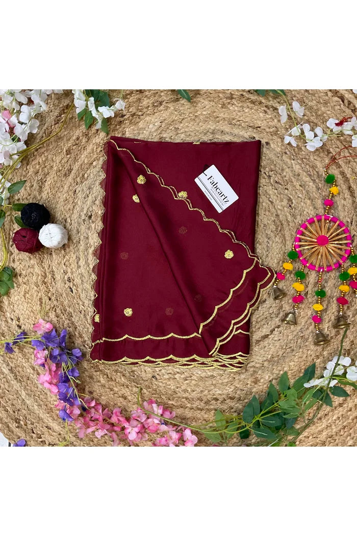 Beautiful Embroidery work Rangoli Dupatta for women | Only Dupatta Komal Dup
