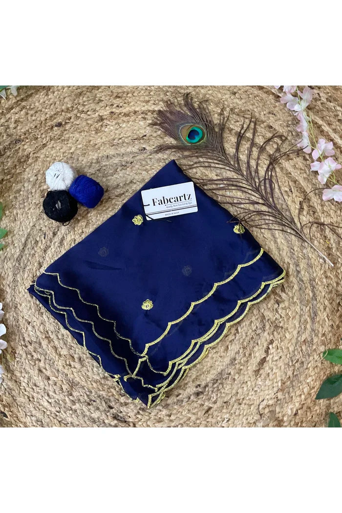 Beautiful Embroidery work Rangoli Dupatta for women | Only Dupatta Komal Dup