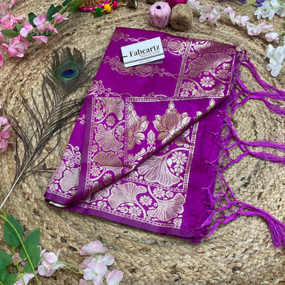 LaherDup Beautiful Jacquard Woven Design Dupatta for women | Only Dupatta