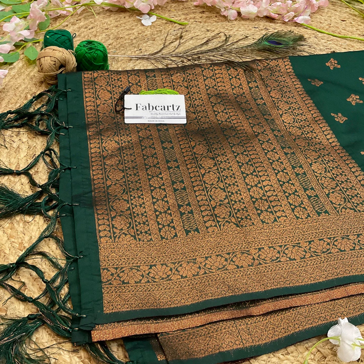 LichiSparrowDup Beautiful Jacquard Woven Design Dupatta for women | Only Dupatta