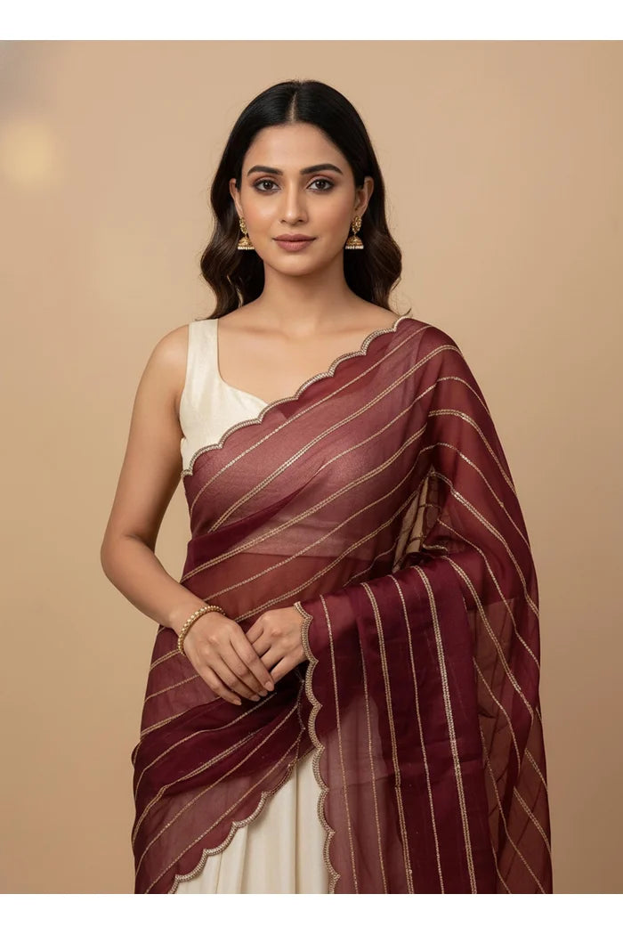 Beautiful Embroidery work Rangoli Dupatta for women | Only Dupatta Hyderabadi Dup